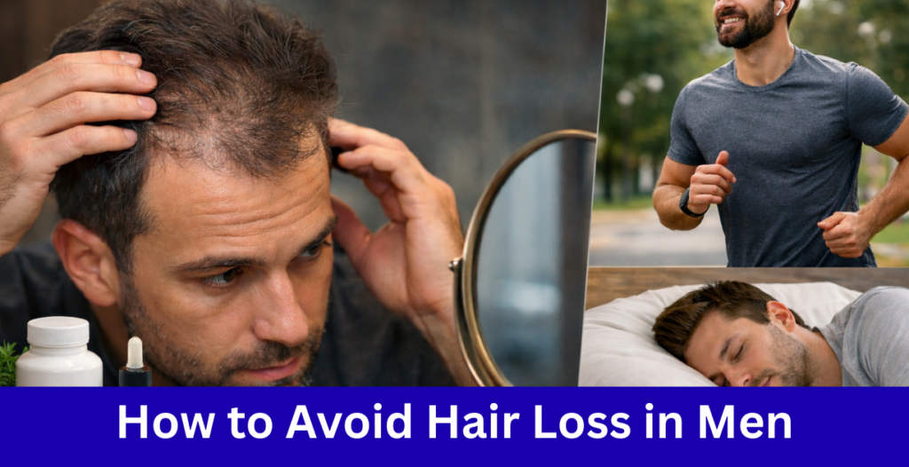 how to avoid hair loss in men