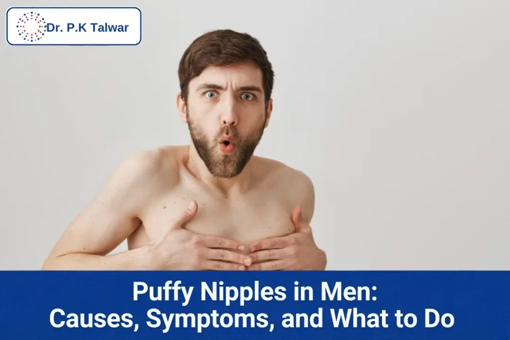 Puffy Nipples in Men